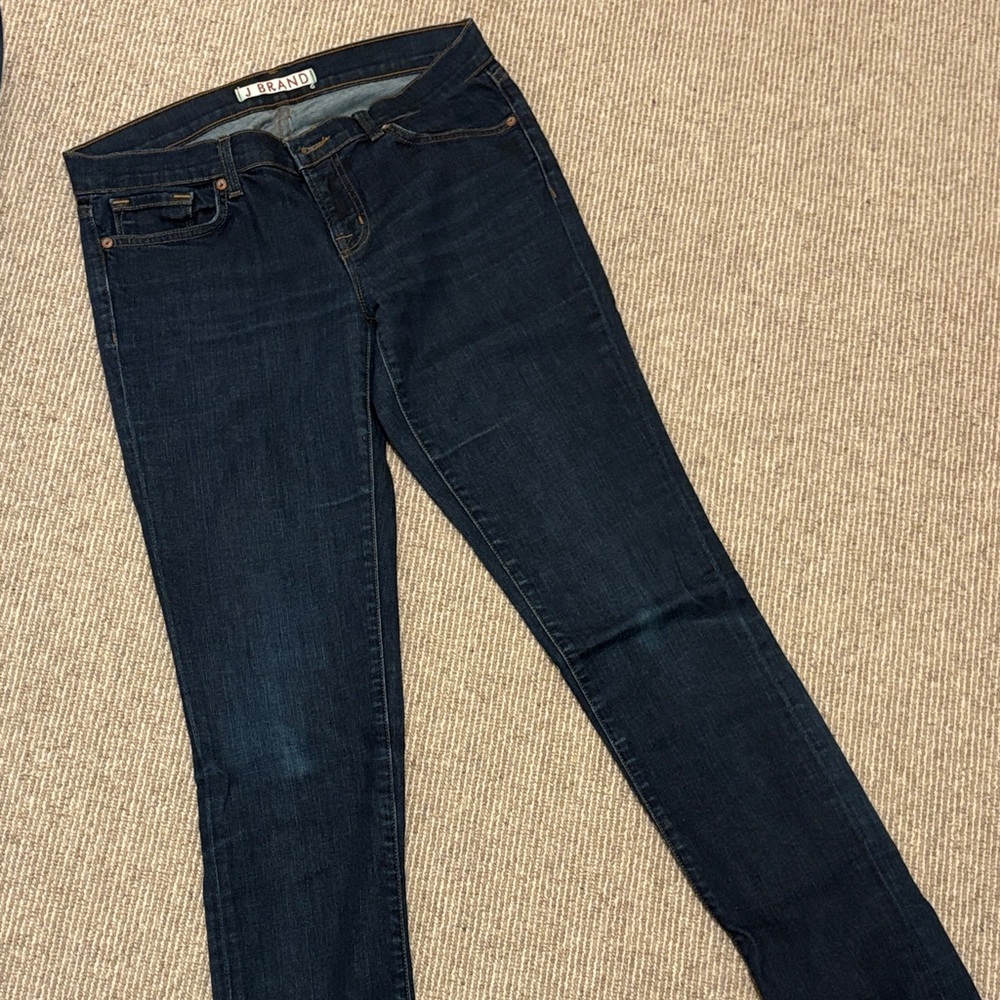 J Brand dark wash pencil leg jeans